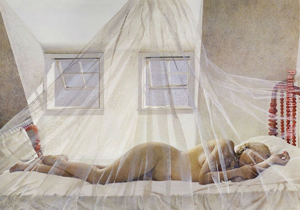 Day Dream 1980 painting - Andrew Wyeth Day Dream 1980 art painting